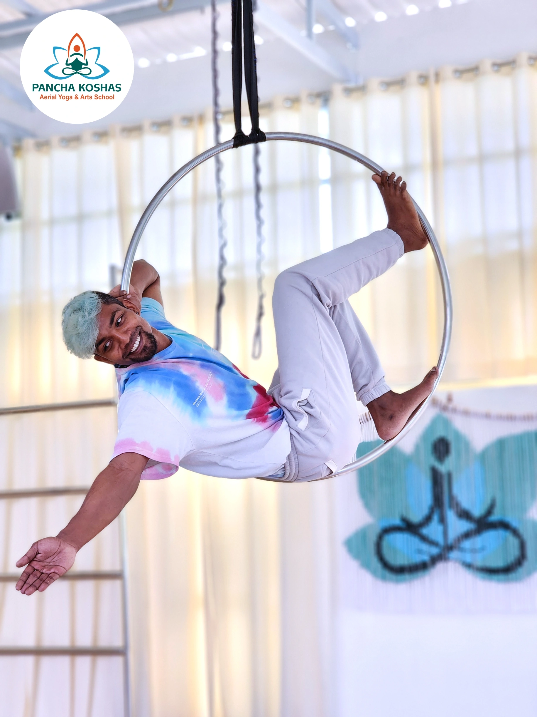 aerial-hoop-class-rishikesh-india-pancha-koshas