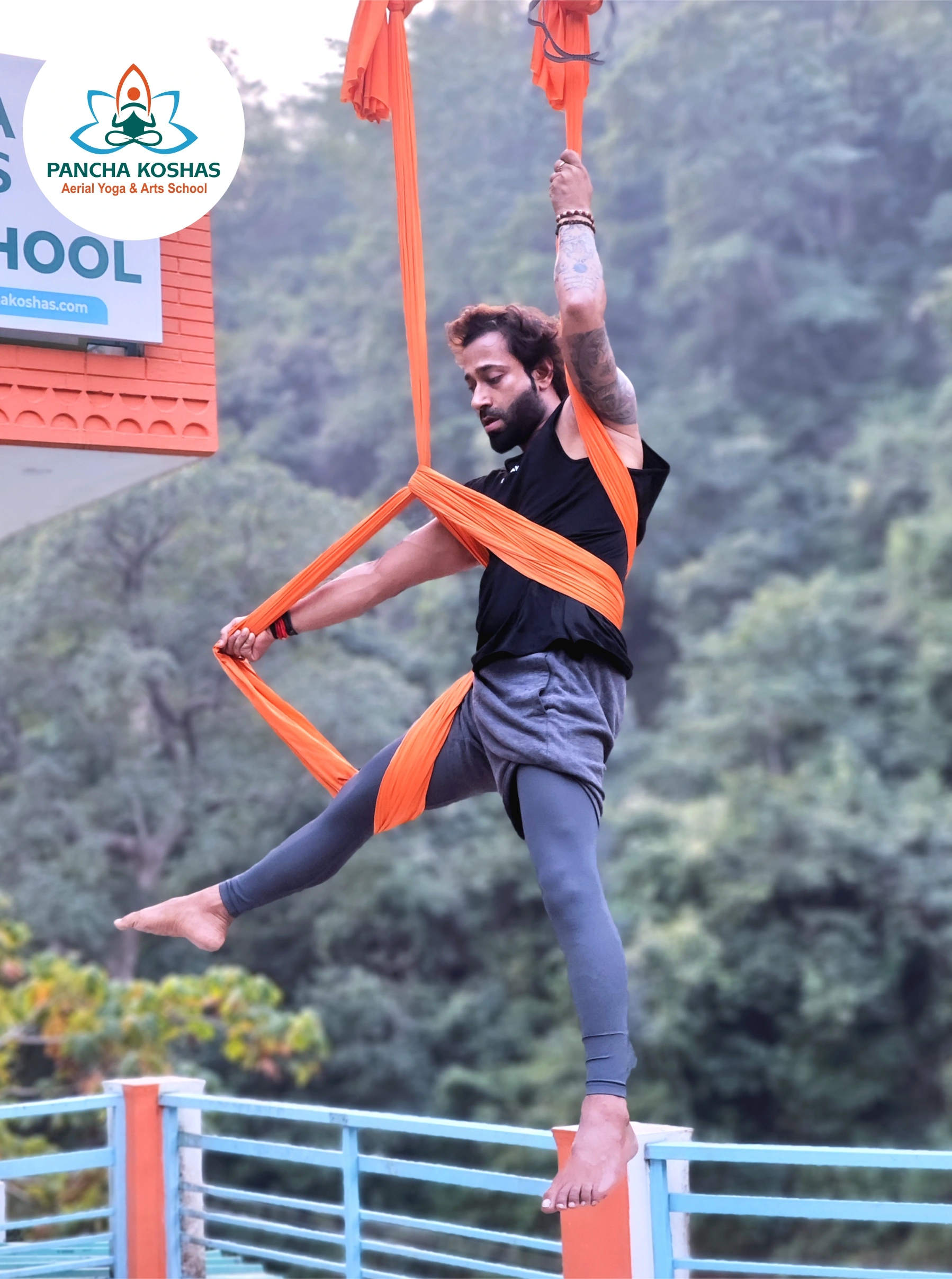aerial-swing-yoga-rishikesh-india-pancha-koshas